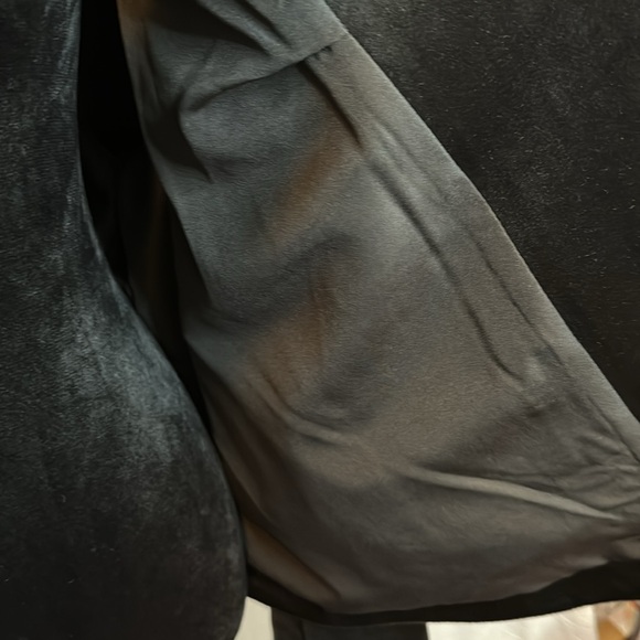 NWT Lauren Conrad Black Suede Moto Jacket in Size 3X, 0X - Picture 13 of 16